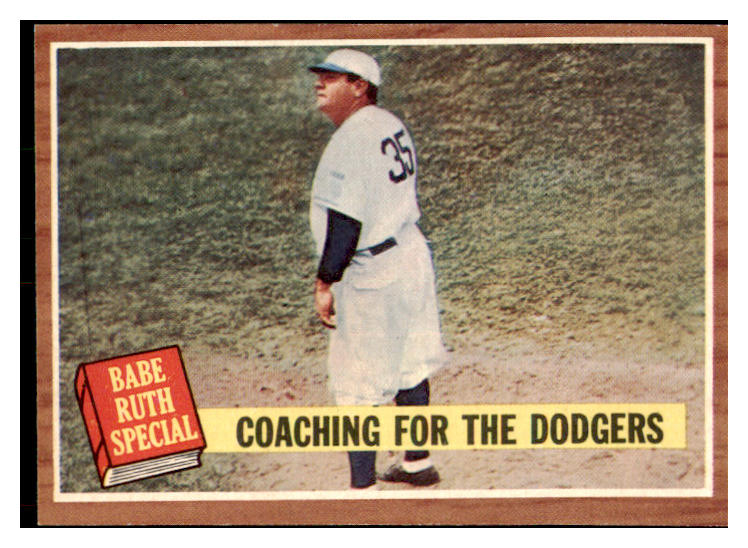 1962 Topps Baseball #142 Babe Ruth Yankees NR-MT 476449