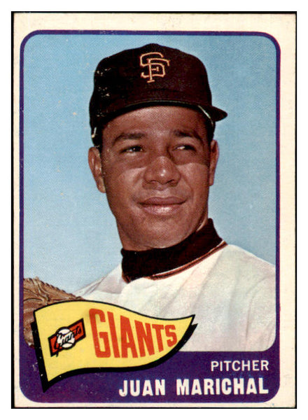 1965 Topps Baseball #050 Juan Marichal Giants EX 476452