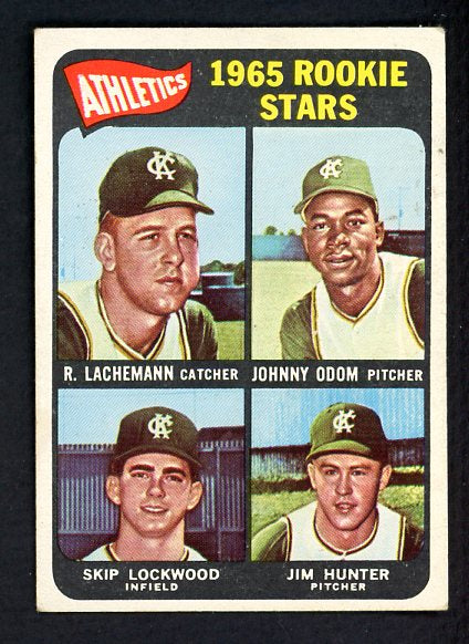 1965 Topps Baseball #526 Catfish Hunter A's VG-EX 476456