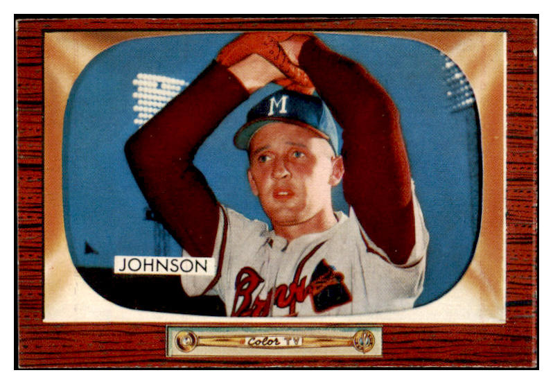 1955 Bowman Baseball #101 Don Johnson Orioles EX-MT Error 476498