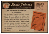 1955 Bowman Baseball #157 Ernie Johnson Braves EX-MT Error 476502