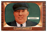 1955 Bowman Baseball #317 William Summers Umpire VG-EX 476531