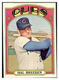 1972 Topps Baseball #684 Hal Brreeden Cubs NR-MT 476644