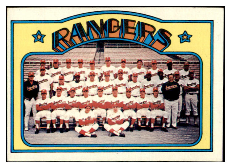 1972 Topps Baseball #668 Texas Rangers Team NR-MT 476662