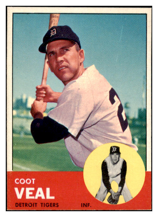 1963 Topps Baseball #573 Coot Veal Tigers EX-MT 476719