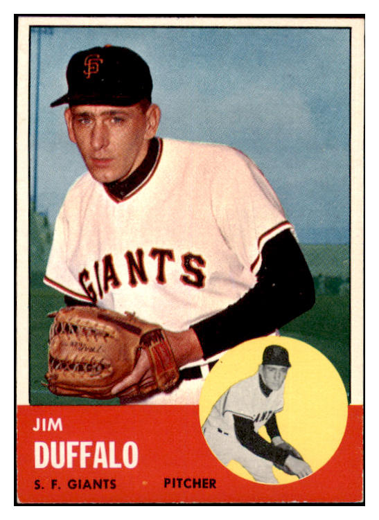 1963 Topps Baseball #567 Jim Duffalo Giants EX-MT 476721