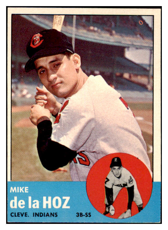 1963 Topps Baseball #561 Mike De La Hoz Indians EX-MT 476723
