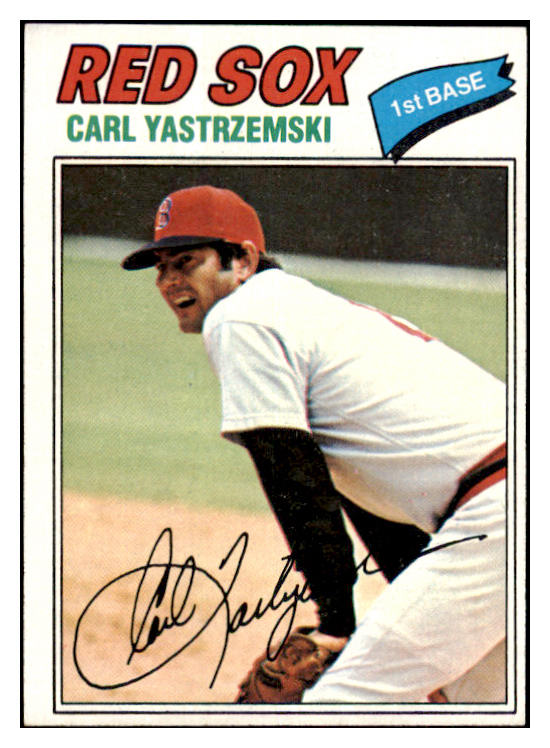 1977 Topps Baseball #480 Carl Yastrzemski Red Sox EX-MT 476744