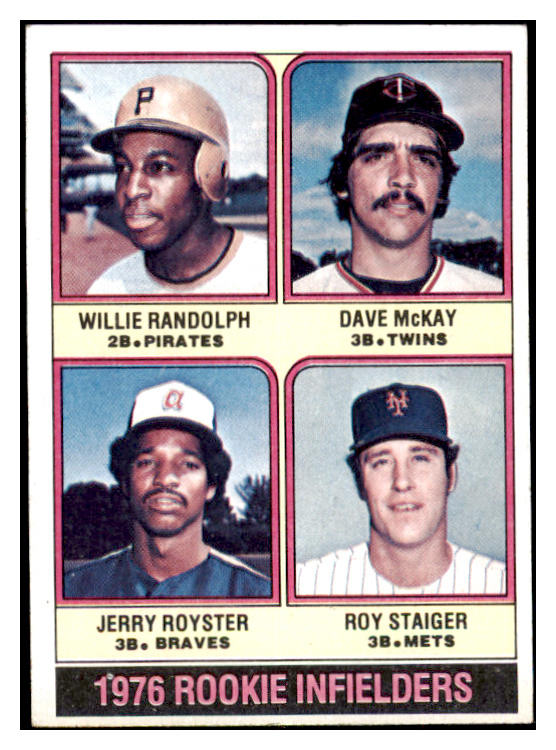 1976 Topps Baseball #592 Willie Randolph Pirates EX-MT 476745