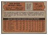 1972 Topps Baseball #739 Don Mason Padres NR-MT 476749