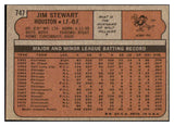 1972 Topps Baseball #747 Jim Stewart Astros NR-MT 476769