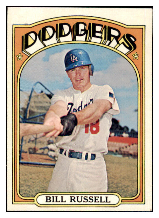 1972 Topps Baseball #736 Bill Russell Dodgers NR-MT 476770