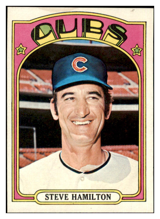 1972 Topps Baseball #766 Steve Hamilton Cubs NR-MT 476784