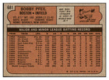 1972 Topps Baseball #681 Bobby Pfeil Red Sox NR-MT 476786