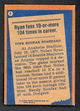 1978 Topps Baseball #006 Nolan Ryan RB Angels EX 476803