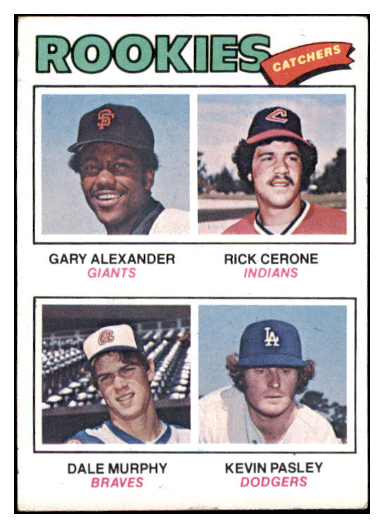 1977 Topps Baseball #476 Dale Murphy Braves EX 476805