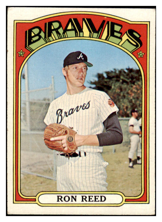 1972 Topps Baseball #787 Ron Reed Braves VG-EX 476815