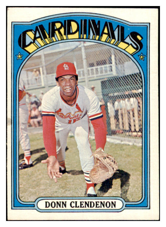 1972 Topps Baseball #671 Donn Clendenon Cardinals EX-MT 476821