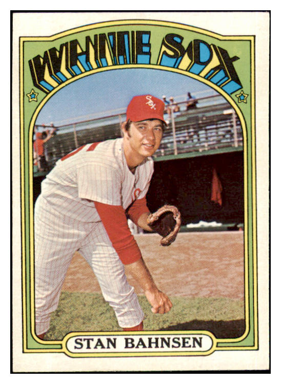 1972 Topps Baseball #662 Stan Bahnsen White Sox EX-MT 476824