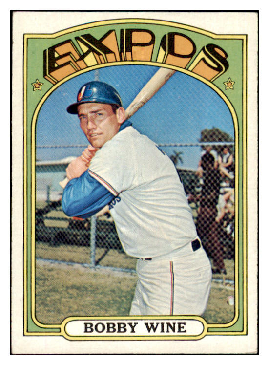 1972 Topps Baseball #657 Bobby Wine Expos EX-MT 476826