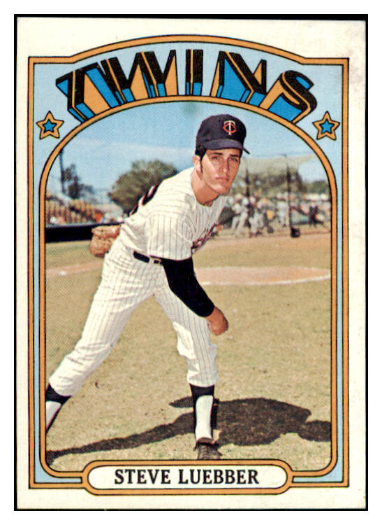 1972 Topps Baseball #678 Steve Luebber Twins EX-MT 476829