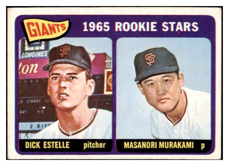 1965 Topps Baseball #282 Masanori Murakami Giants EX 476849