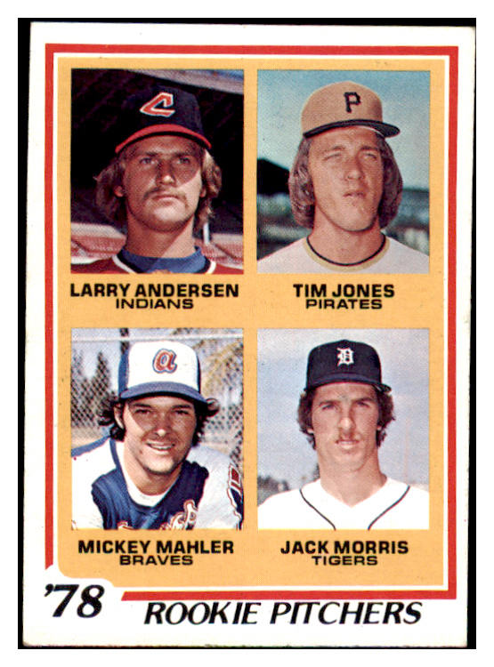1978 Topps Baseball #703 Jack Morris Tigers EX-MT 476862