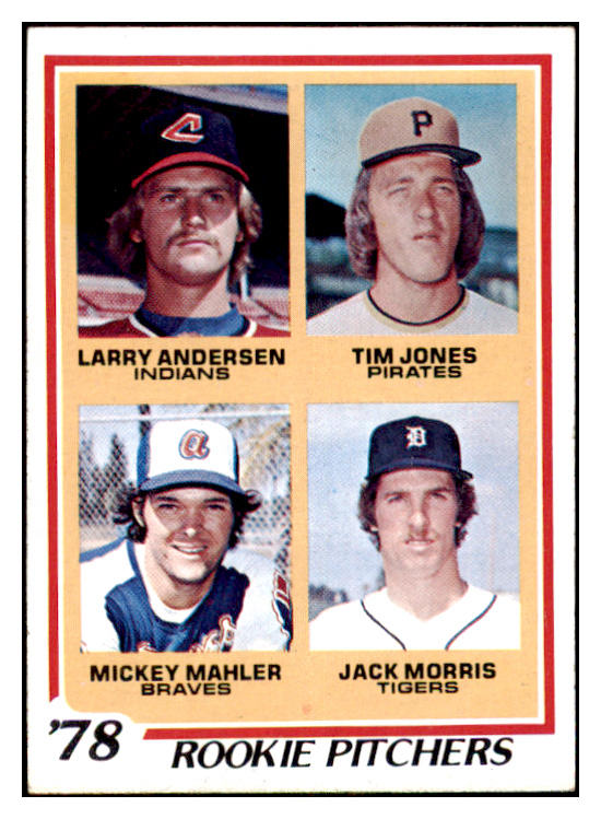 1978 Topps Baseball #703 Jack Morris Tigers EX-MT 476863