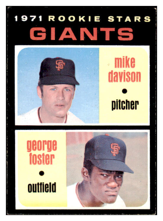 1971 Topps Baseball #276 George Foster Giants EX 476900
