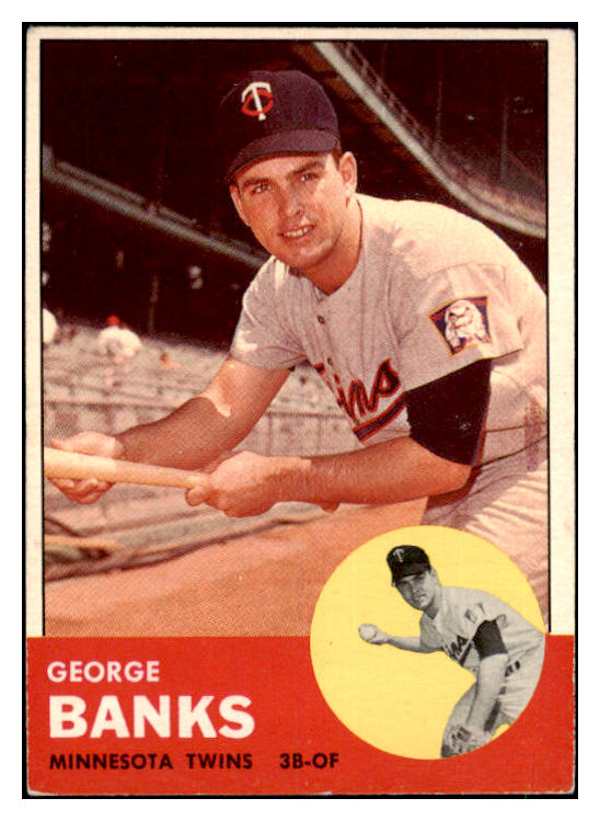 1963 Topps Baseball #564 George Banks Twins VG-EX 476955