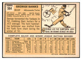 1963 Topps Baseball #564 George Banks Twins VG-EX 476955