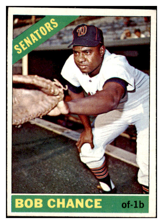 1966 Topps Baseball #564 Bob Chance Senators EX-MT 476964