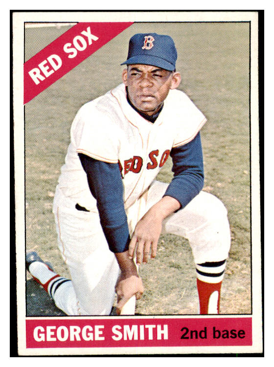 1966 Topps Baseball #542 George Smith Red Sox EX-MT 476968