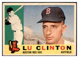 1960 Topps Baseball #533 Lou Clinton Red Sox EX 476992