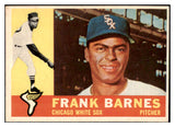 1960 Topps Baseball #538 Frank Barnes White Sox EX 476994