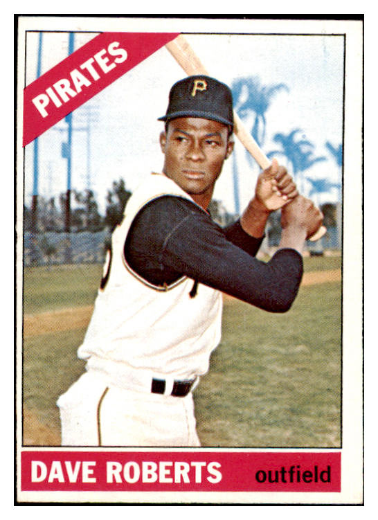 1966 Topps Baseball #571 Dave Roberts Pirates EX+/EX-MT 477022