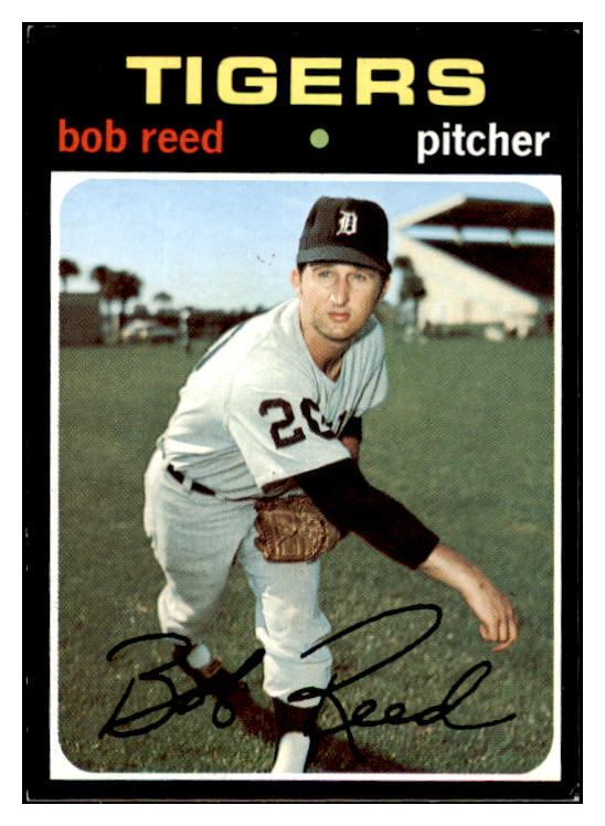 1971 Topps Baseball #732 Bob Reed Tigers EX+/EX-MT 477039