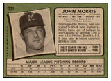1971 Topps Baseball #721 John Morris Brewers EX+/EX-MT 477041