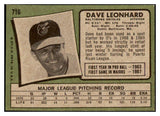 1971 Topps Baseball #716 Dave Leonhard Orioles EX+/EX-MT 477042