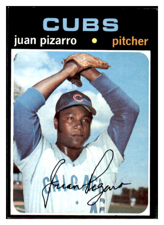 1971 Topps Baseball #647 Juan Pizarro Cubs EX+/EX-MT 477058