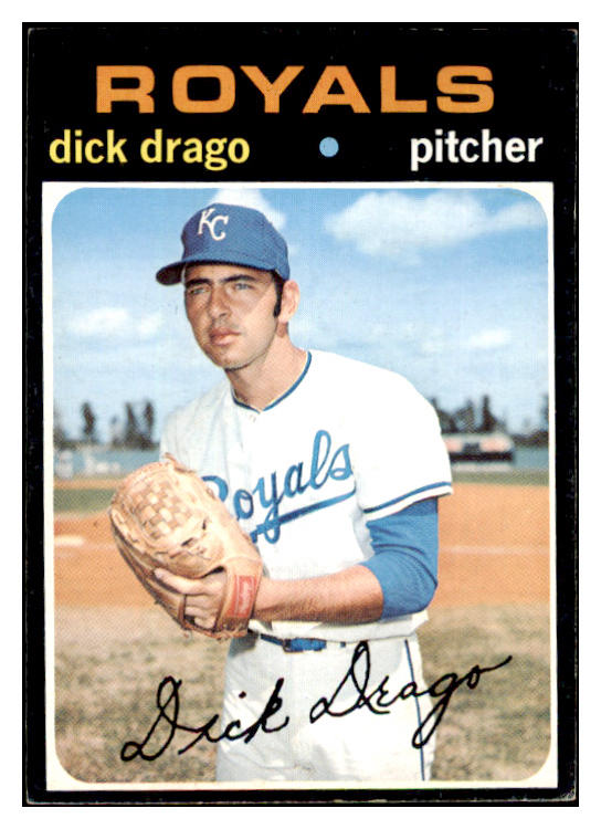 1971 Topps Baseball #752 Dick Drago Royals VG-EX 477059