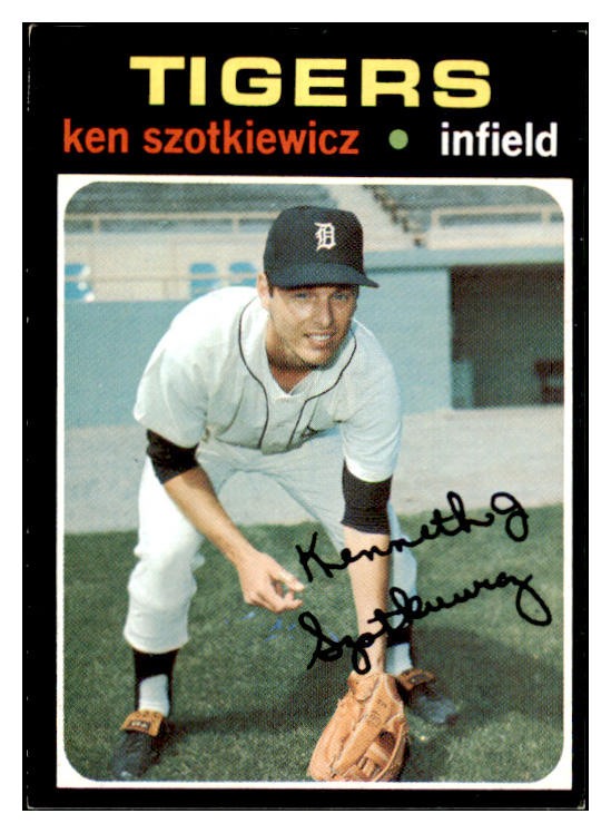 1971 Topps Baseball #749 Ken Szotkiewicz Tigers EX-MT 477073