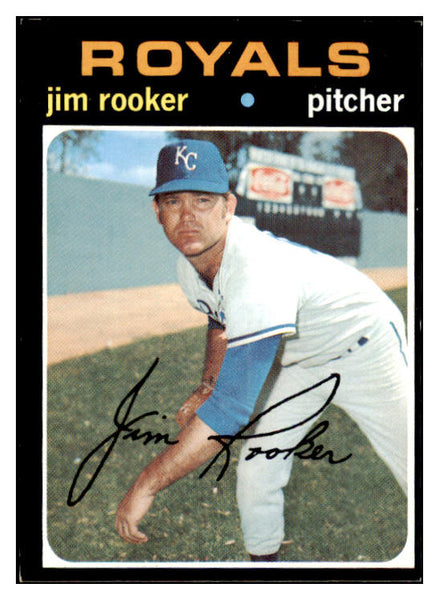 1971 Topps Baseball #730 Jim Rooker Royals EX-MT 477079
