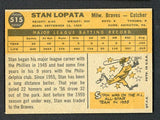 1960 Topps Baseball #515 Stan Lopata Braves EX-MT 477094