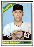 1966 Topps Baseball #572 Bob Priddy Giants NR-MT 477099