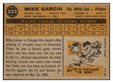 1960 Topps Baseball #532 Mike Garcia White Sox EX-MT 477106