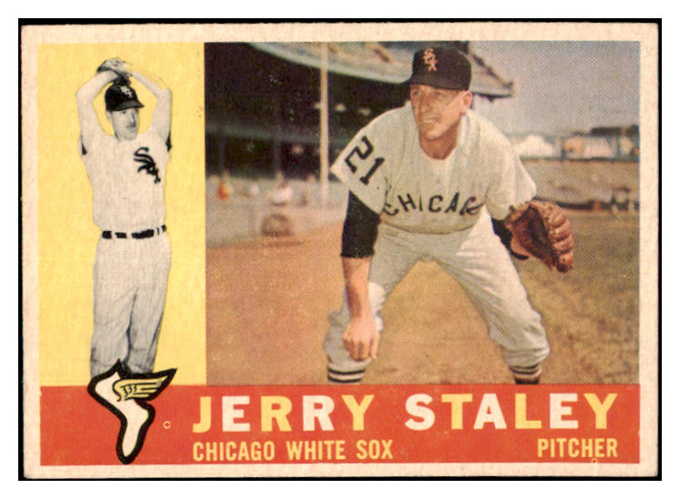 1960 Topps Baseball #510 Jerry Staley White Sox EX+/EX-MT 477121