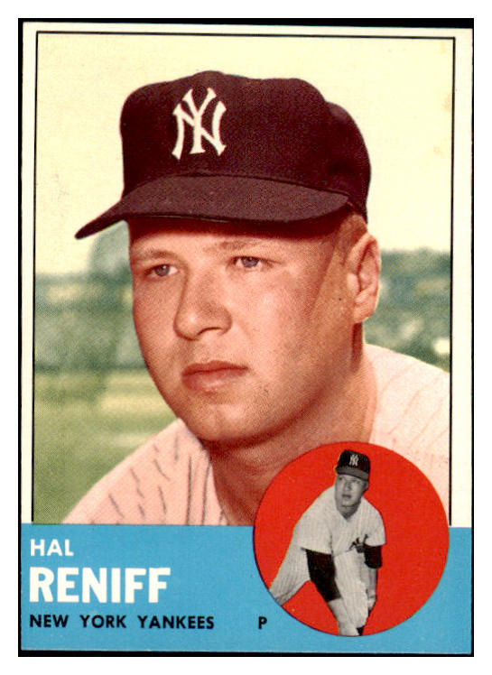 1963 Topps Baseball #546 Hal Reniff Yankees NR-MT 477128