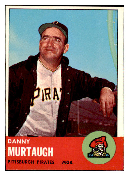 1963 Topps Baseball #559 Danny Murtaugh Pirates NR-MT 477133