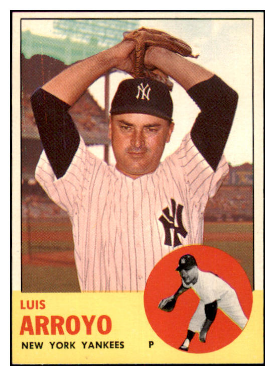 1963 Topps Baseball #569 Luis Arroyo Yankees NR-MT 477136